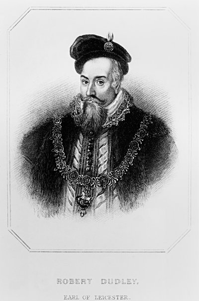 Portret van Robert Dudley (1532-88), 1e Graaf van Leicester, uit 